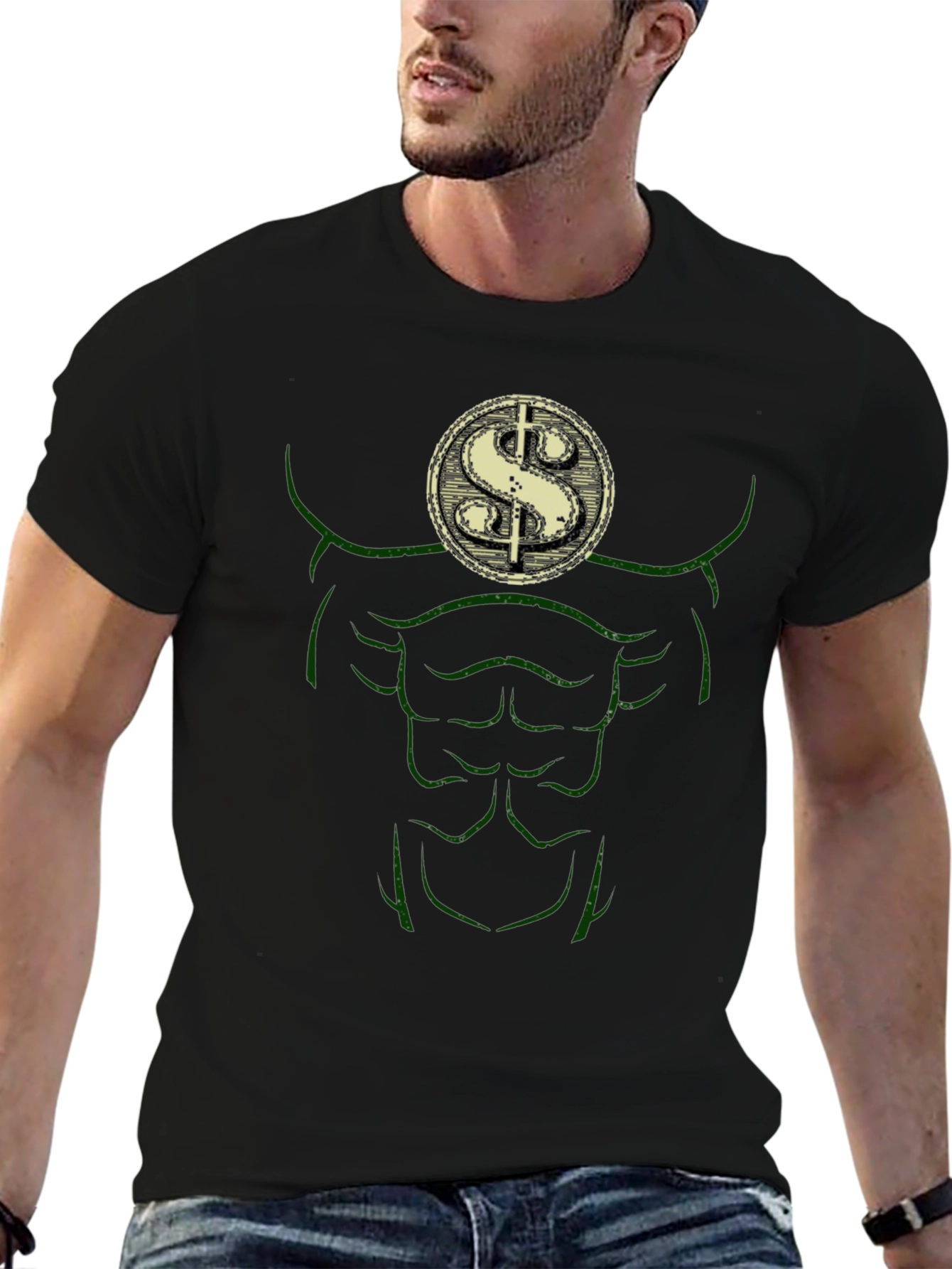 Money Muscle T-Shirt - Gym Humor Tee