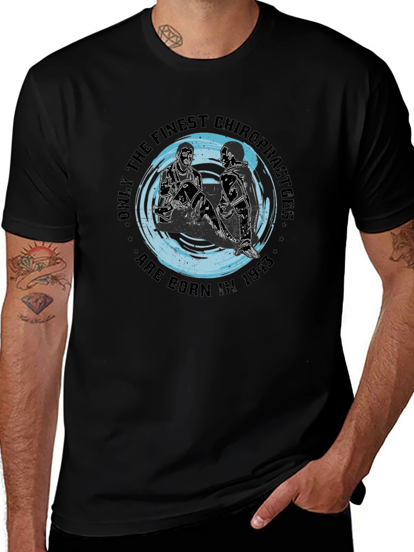 Finest Chiropractors Born 1943 T-Shirt