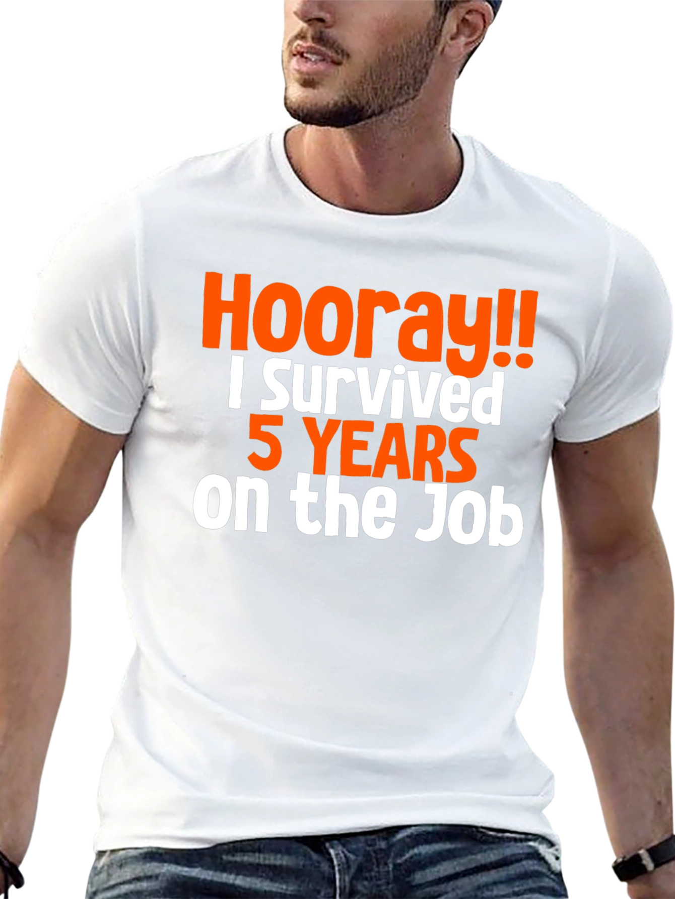 Hooray! 5 Years on the Job T-Shirt