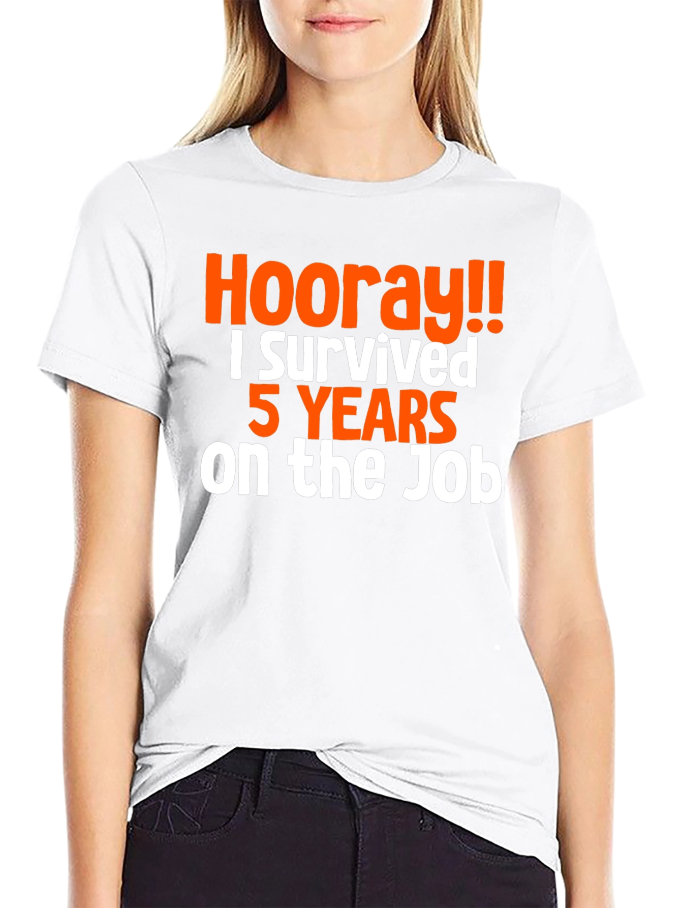 Hooray! 5 Years on the Job T-Shirt