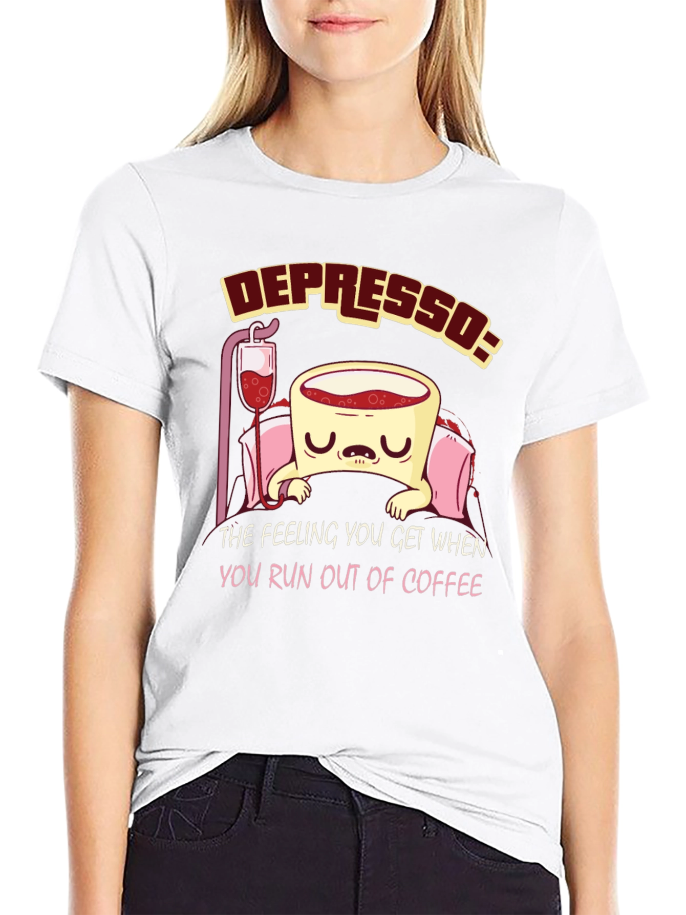 Depresso Coffee Lover T-Shirt