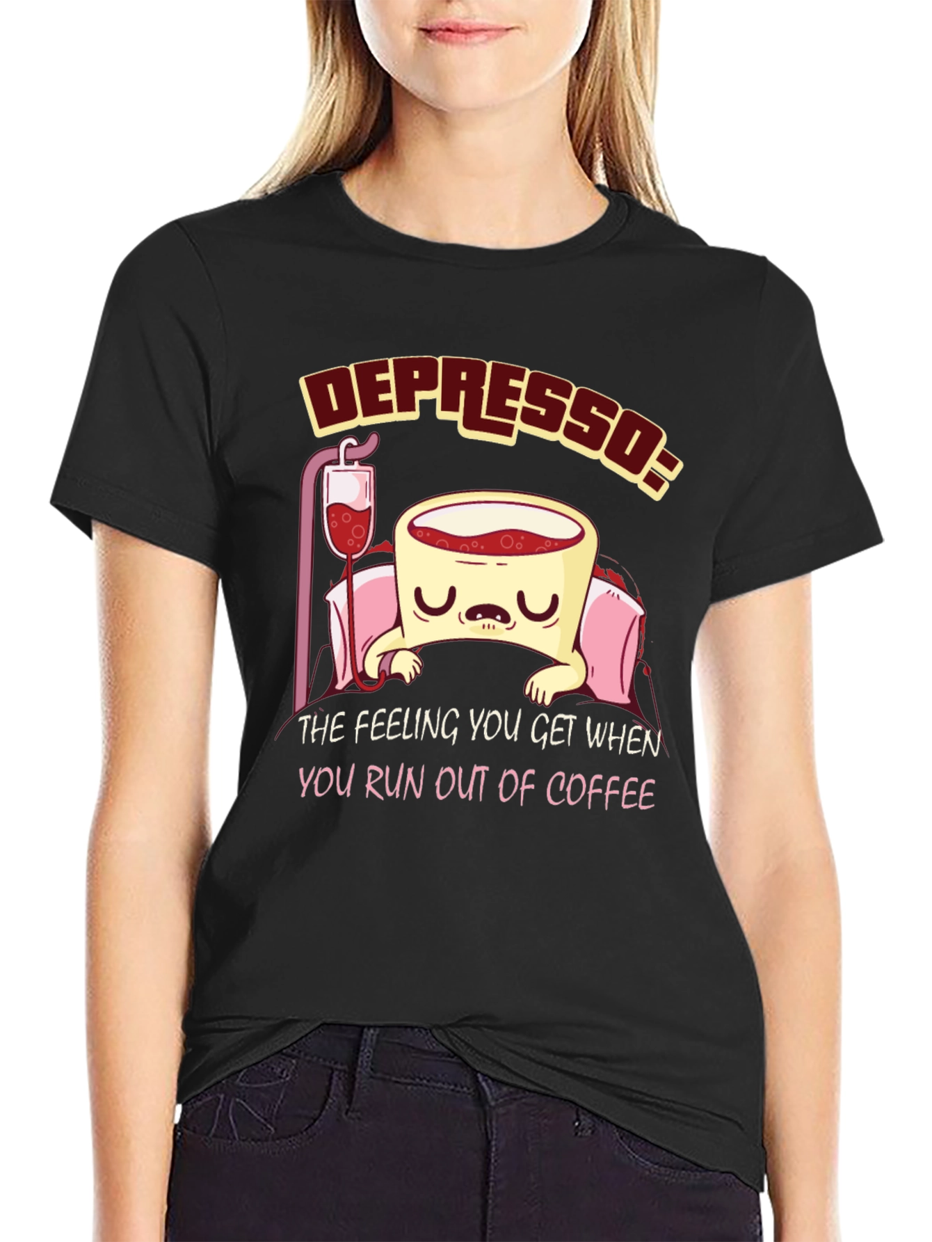 Depresso Coffee Lover T-Shirt