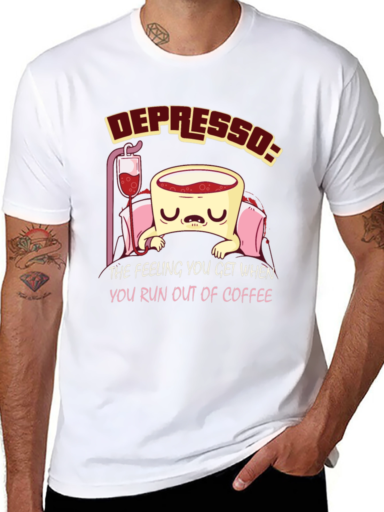 Depresso Coffee Lover T-Shirt