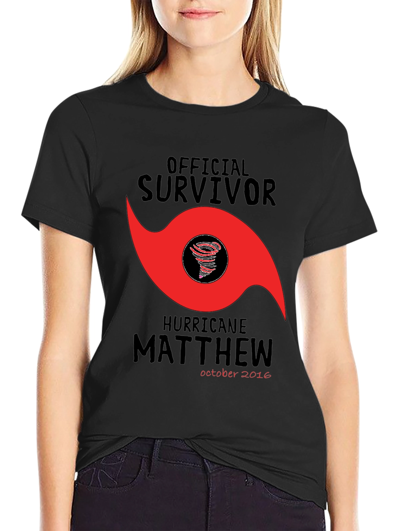 Official Hurricane Matthew Survivor T-Shirt