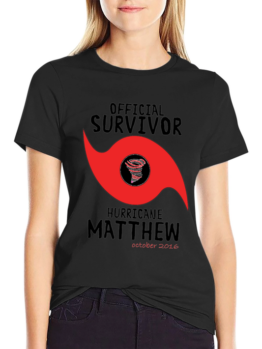 Official Hurricane Matthew Survivor T-Shirt