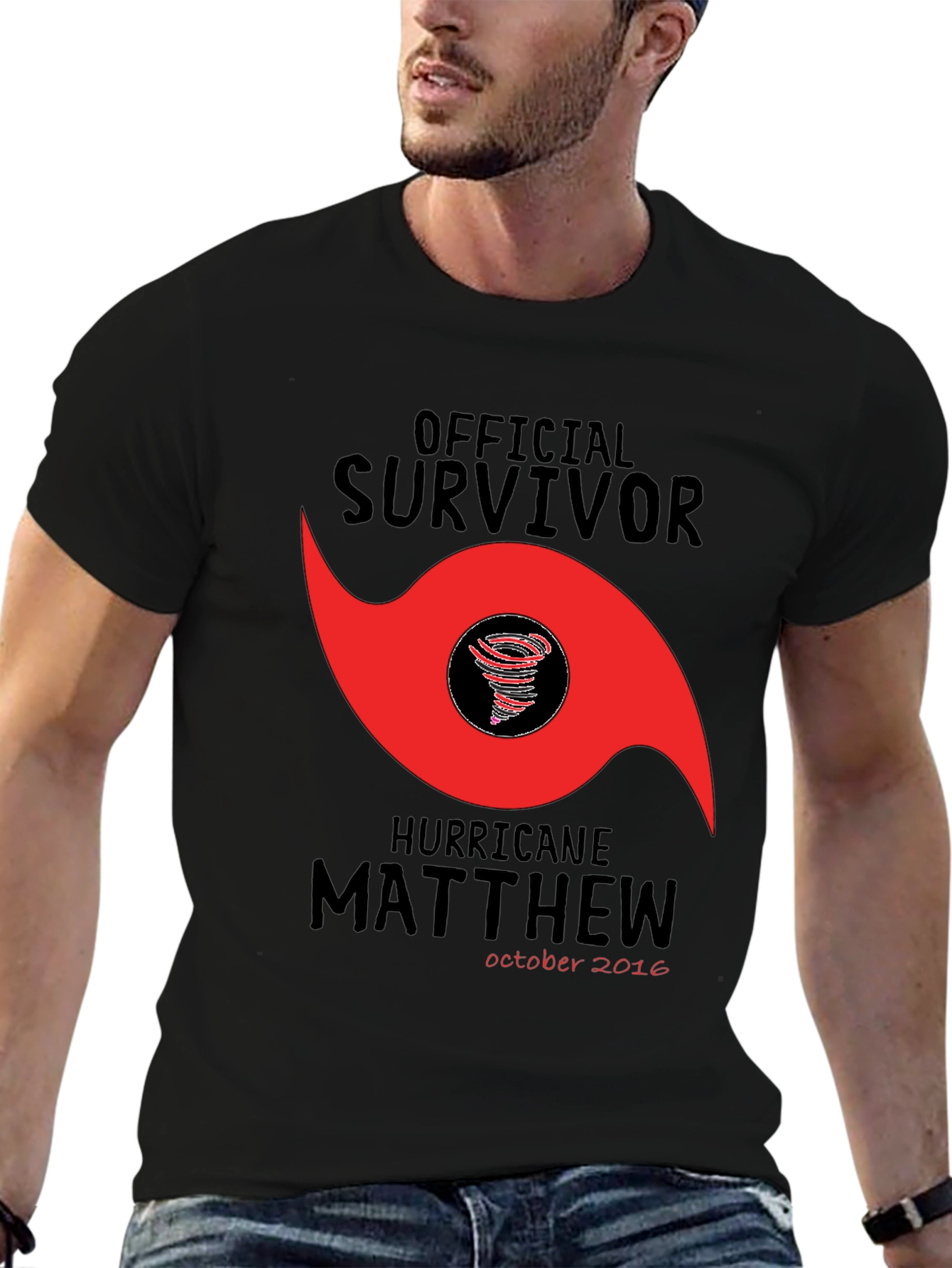 Official Hurricane Matthew Survivor T-Shirt