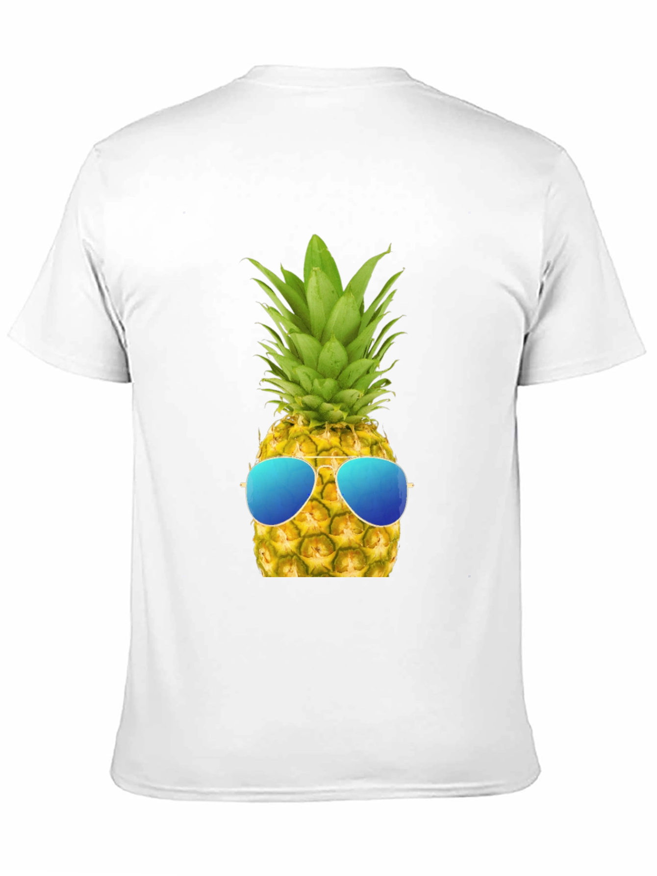 Cool Pineapple Graphic Tee - Black T-Shirt