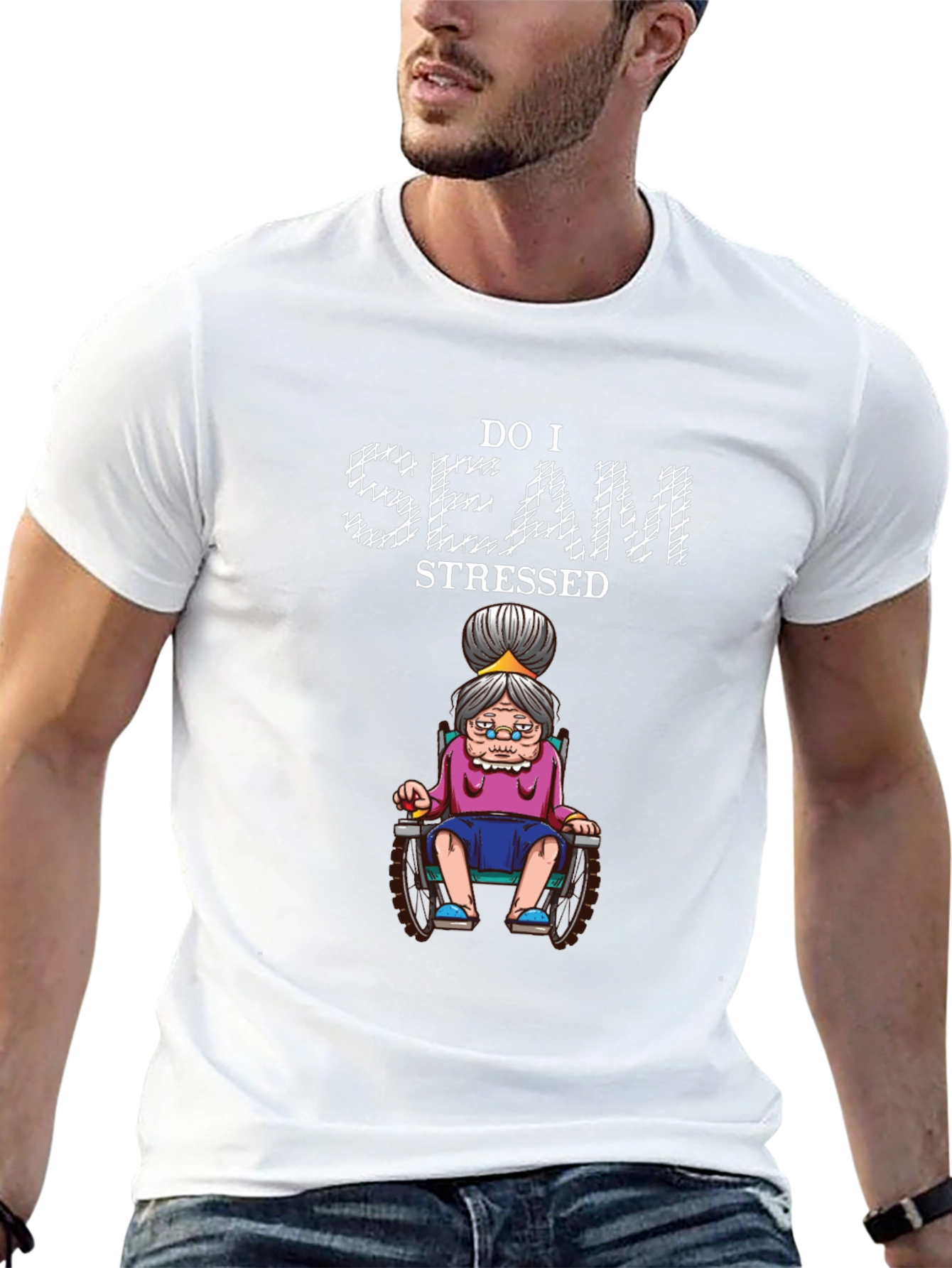 Do I Seam Stressed T-Shirt
