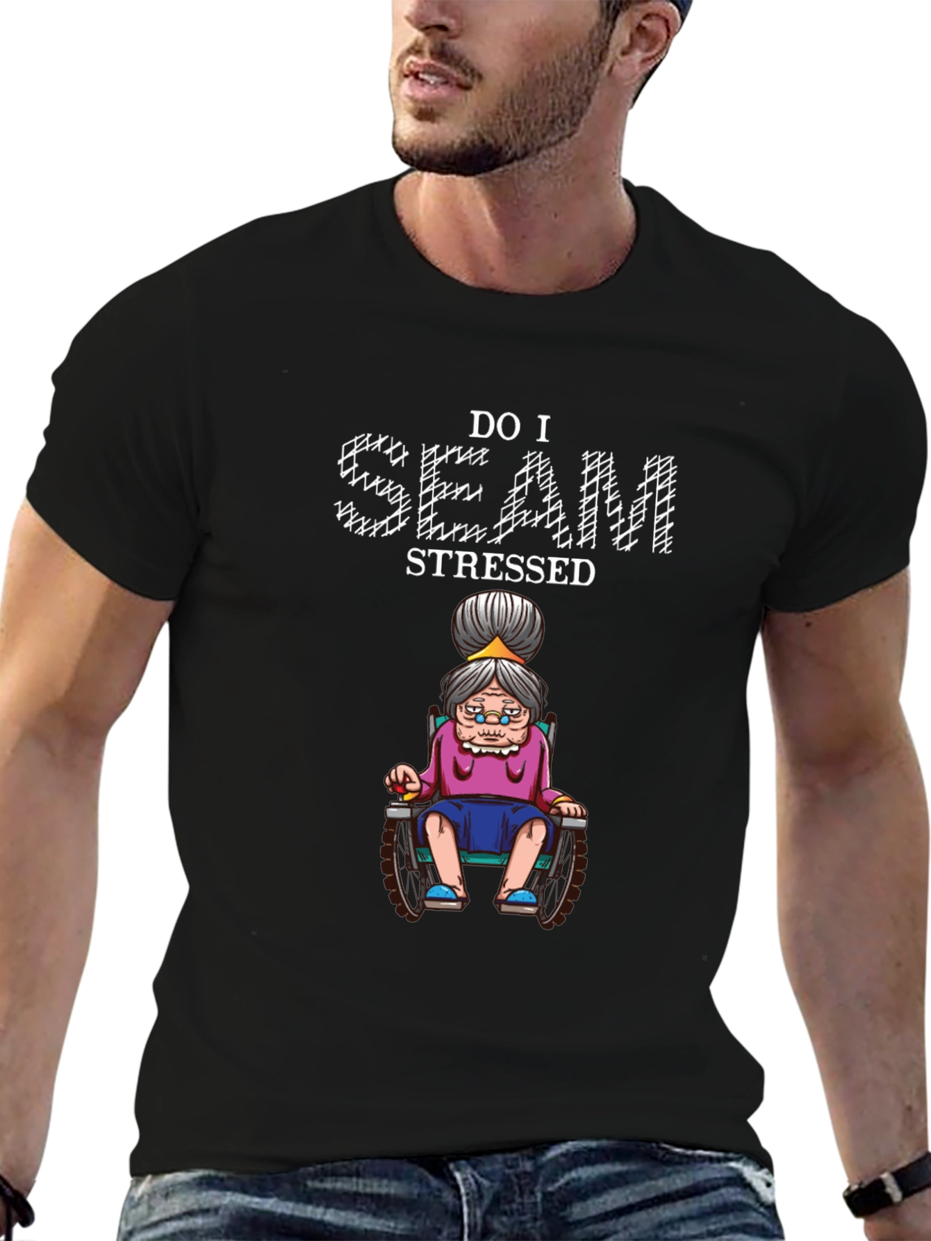 Do I Seam Stressed T-Shirt
