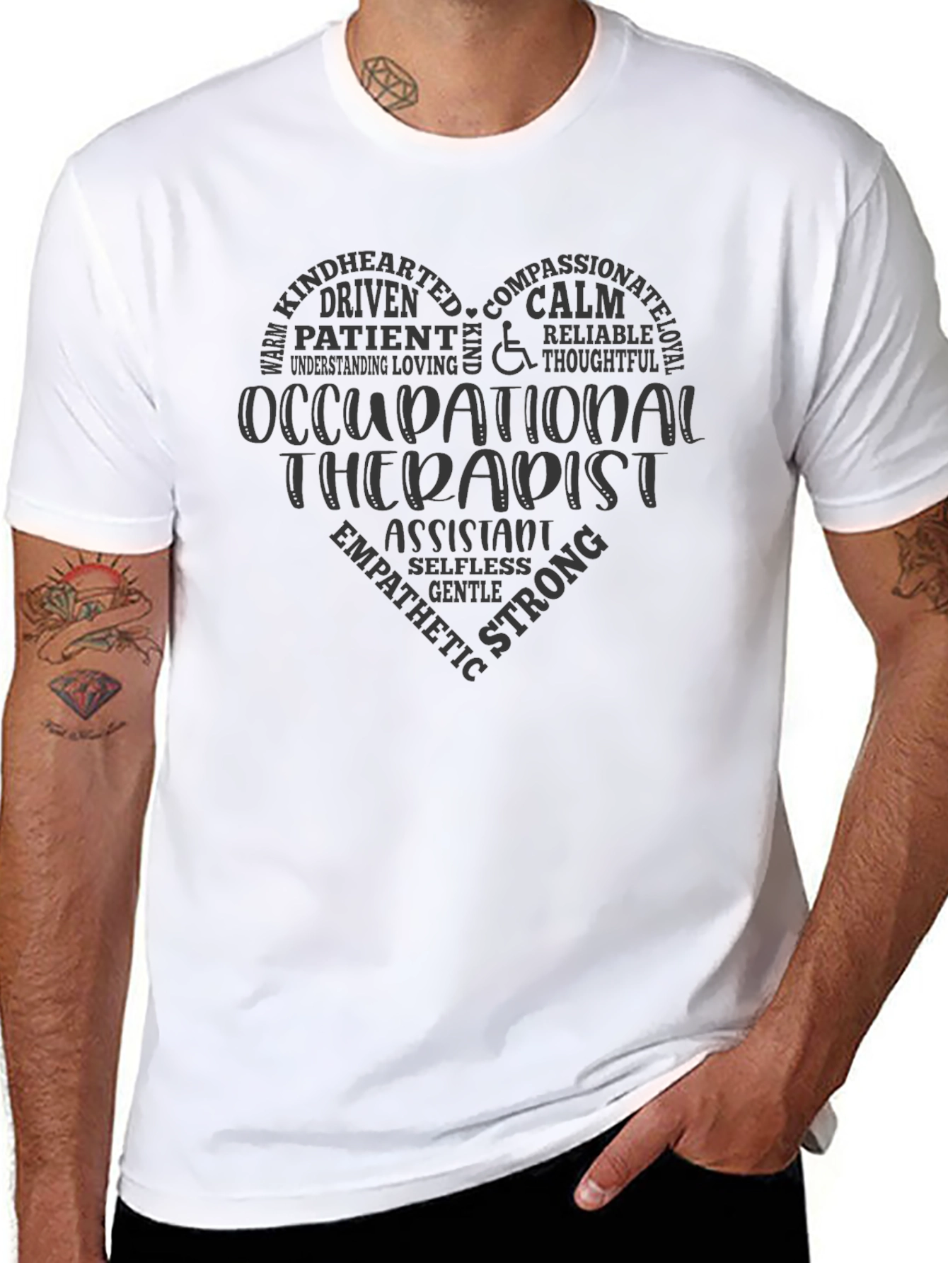 Occupational Therapist Heart T-Shirt