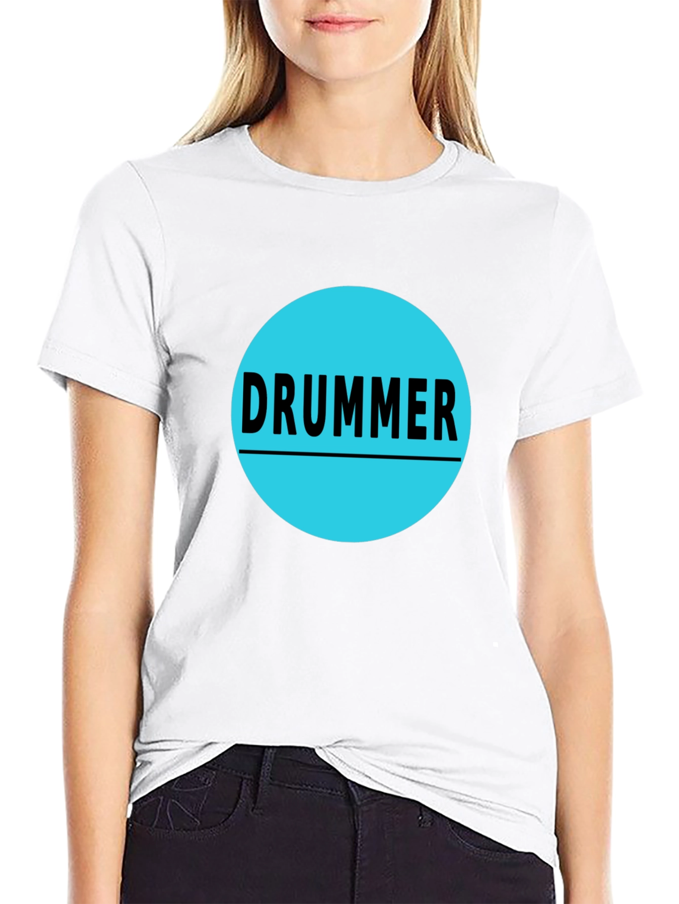 Drummer Graphic Tee - Music Lovers Shirt