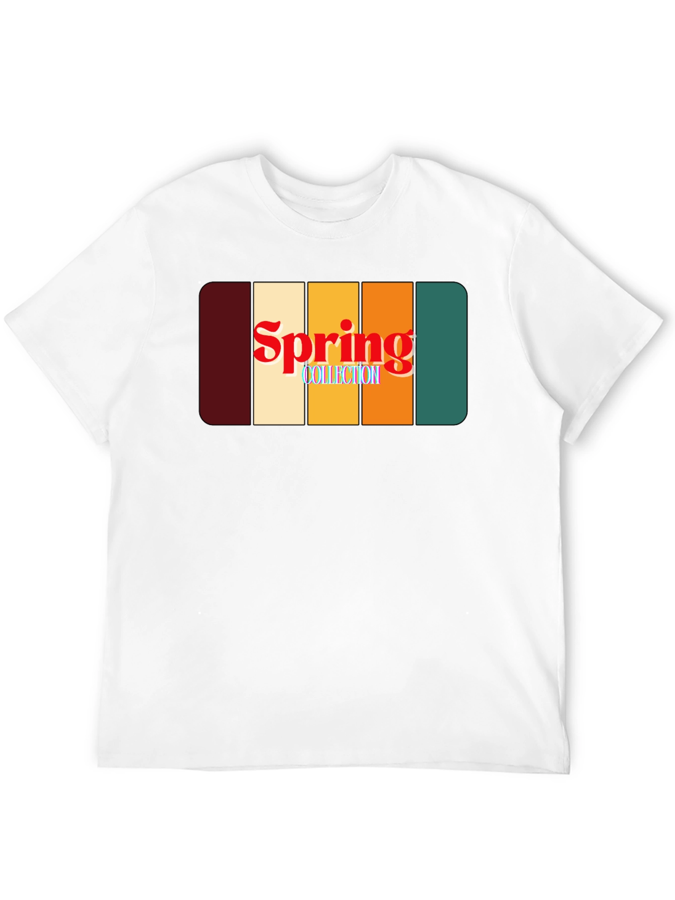 Retro Spring Collection Graphic T-Shirt