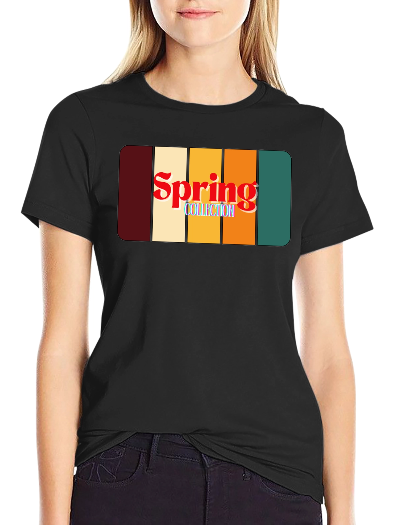 Retro Spring Collection Graphic T-Shirt