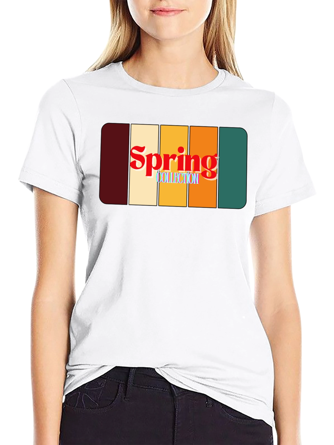 Retro Spring Collection Graphic T-Shirt
