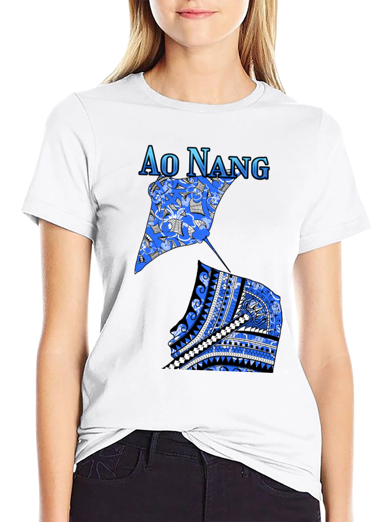 Ao Nang Stingray Graphic Tee
