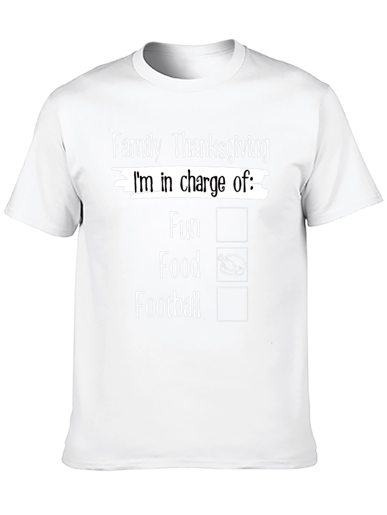 Thanksgiving Im In Charge Of Food T-Shirt