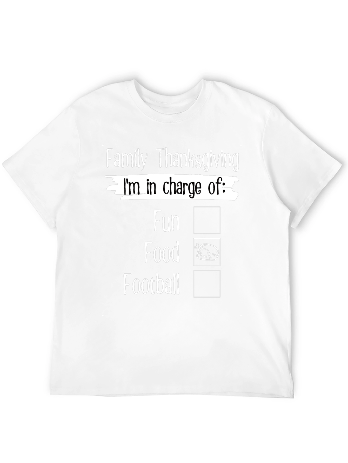 Thanksgiving Im In Charge Of Food T-Shirt