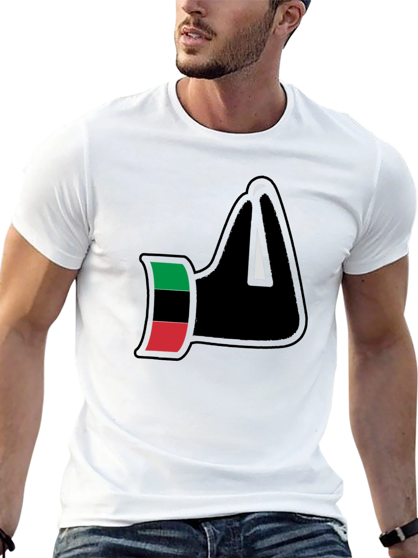 Italian Hand Gesture T-Shirt - Black