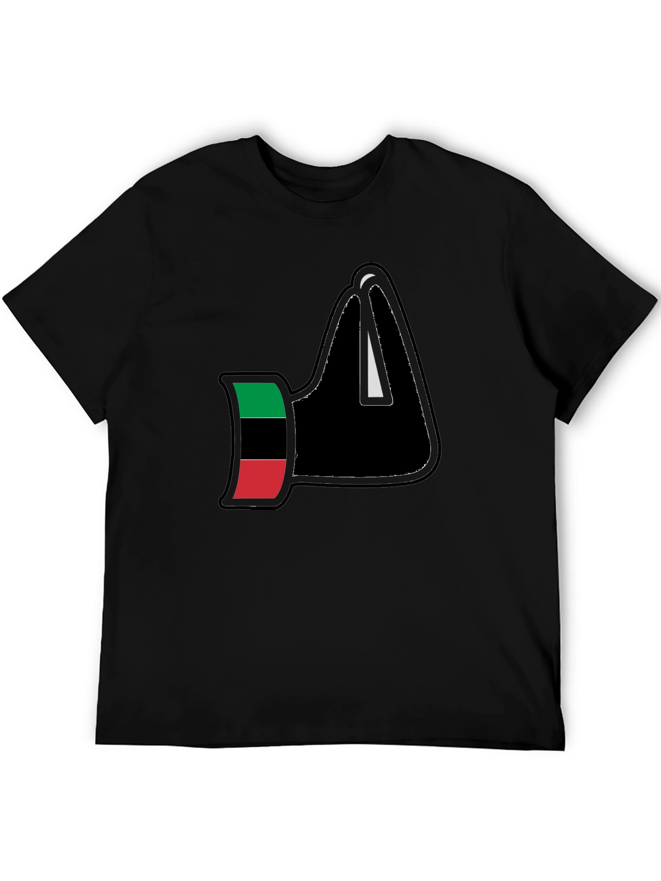 Italian Hand Gesture T-Shirt - Black