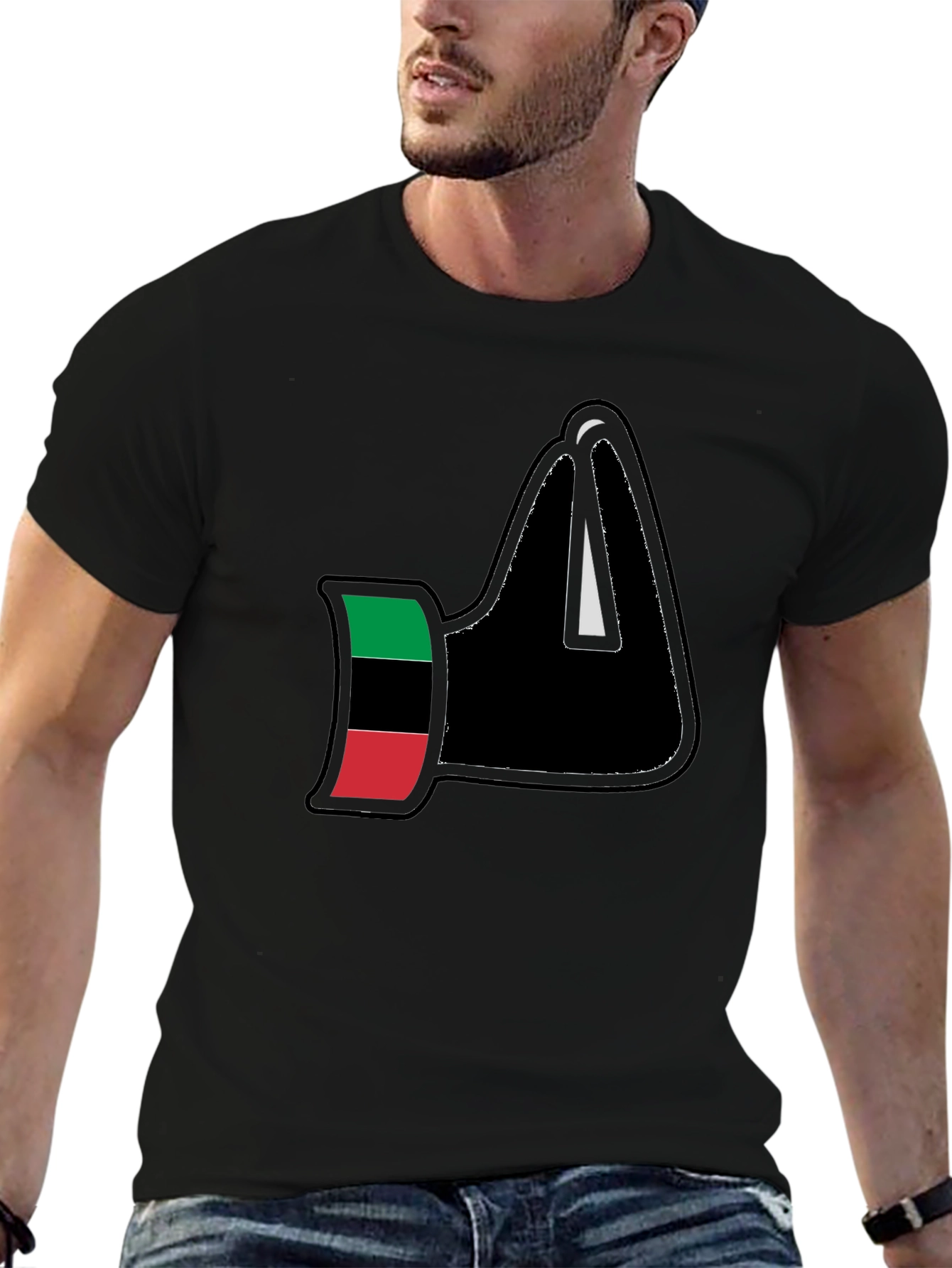 Italian Hand Gesture T-Shirt - Black