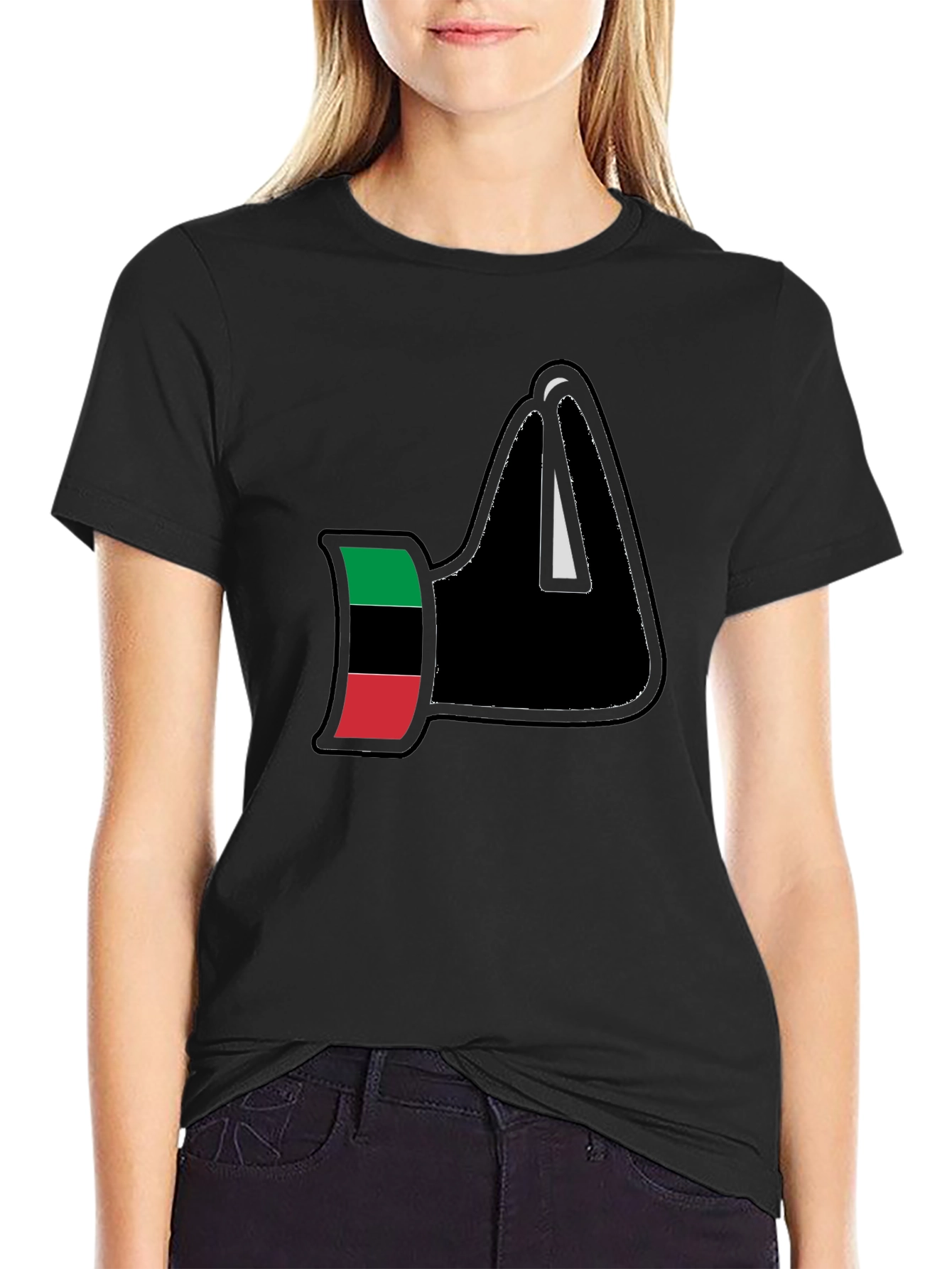 Italian Hand Gesture T-Shirt - Black