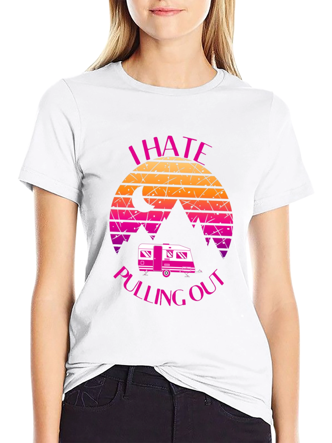 I Hate Pulling Out Camper T-Shirt