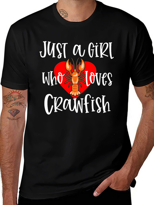 Just A Girl Who Loves Crawfish T-Shirt