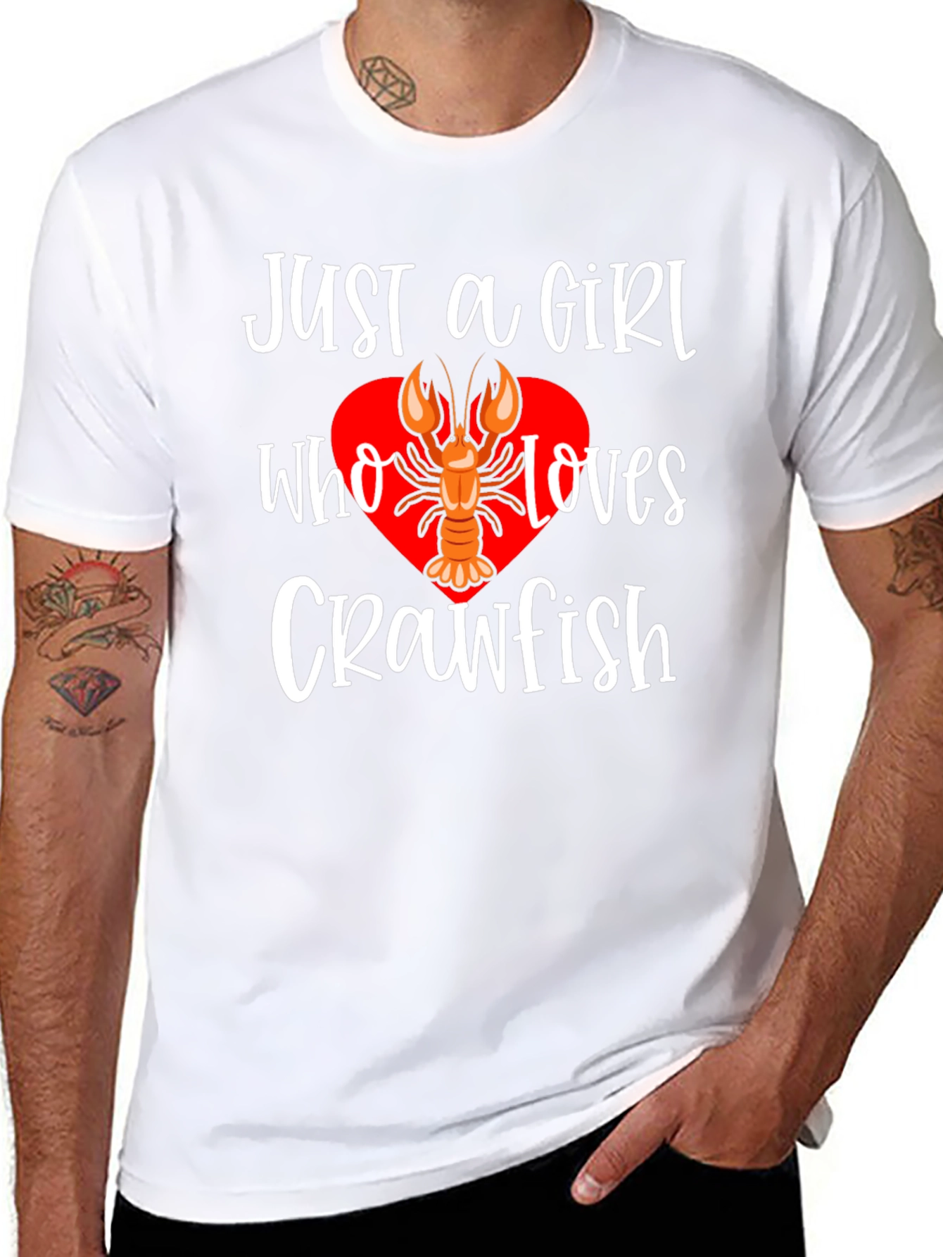 Just A Girl Who Loves Crawfish T-Shirt