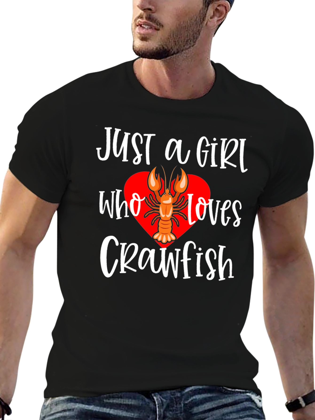 Just A Girl Who Loves Crawfish T-Shirt