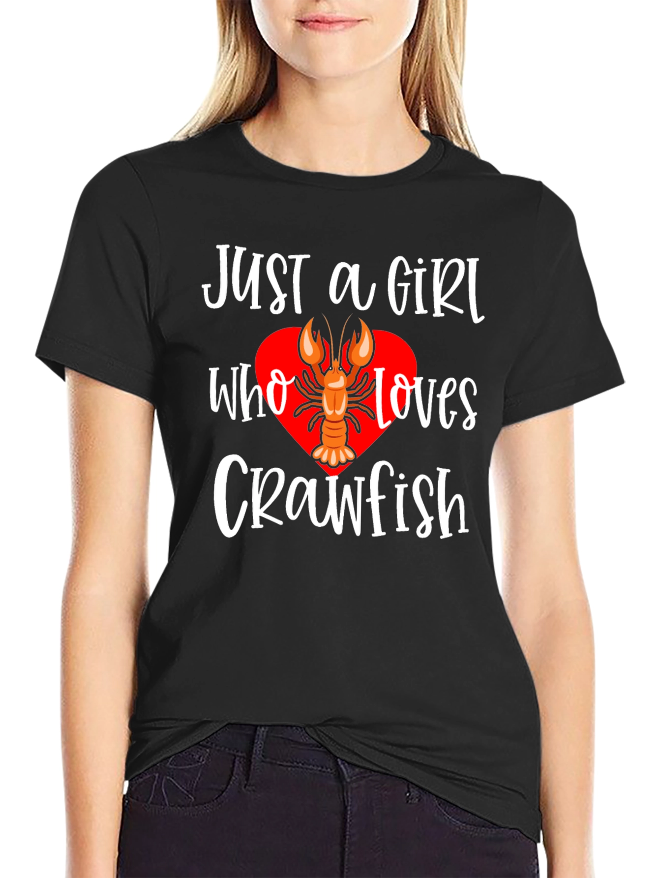 Just A Girl Who Loves Crawfish T-Shirt