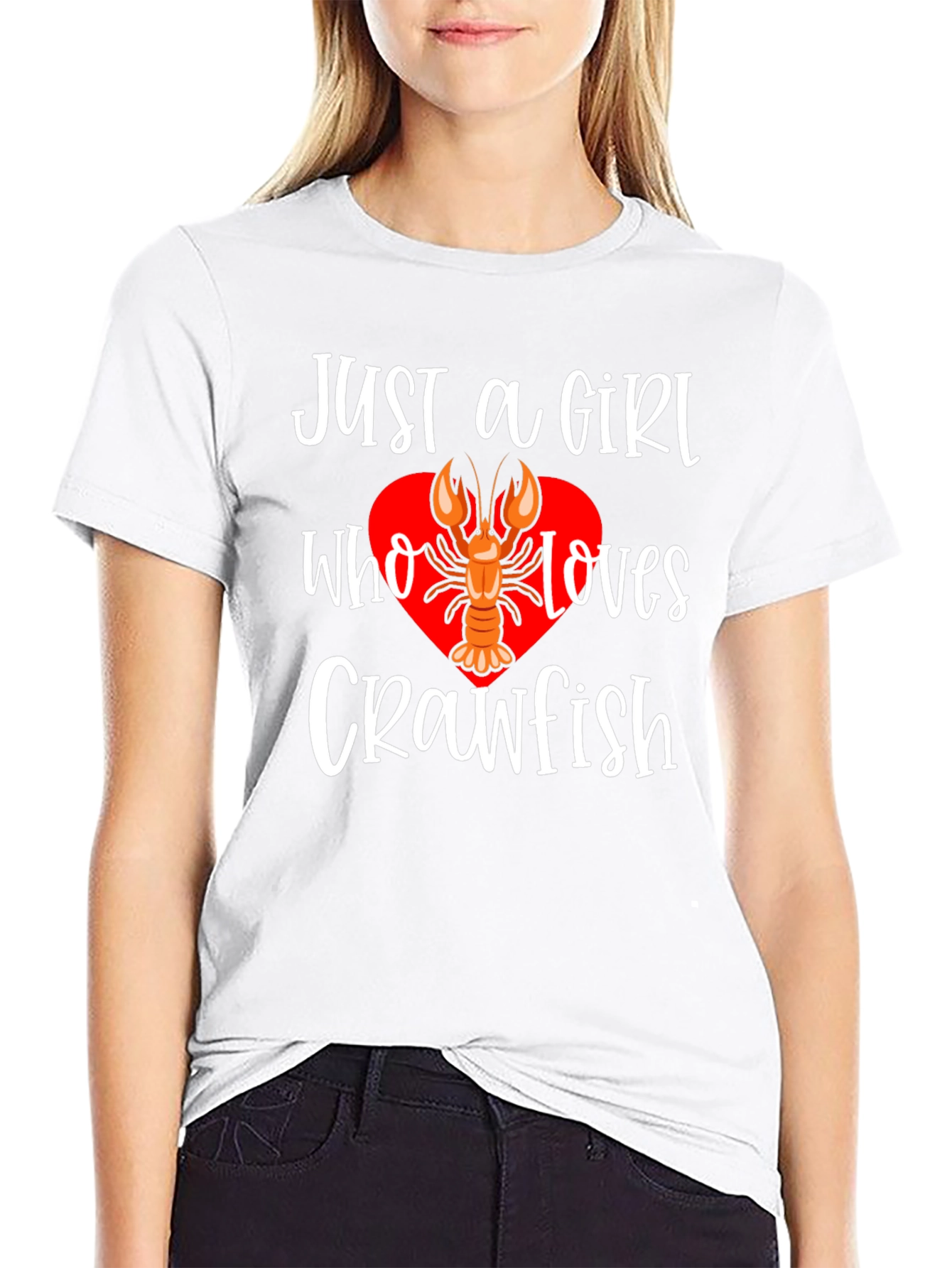Just A Girl Who Loves Crawfish T-Shirt