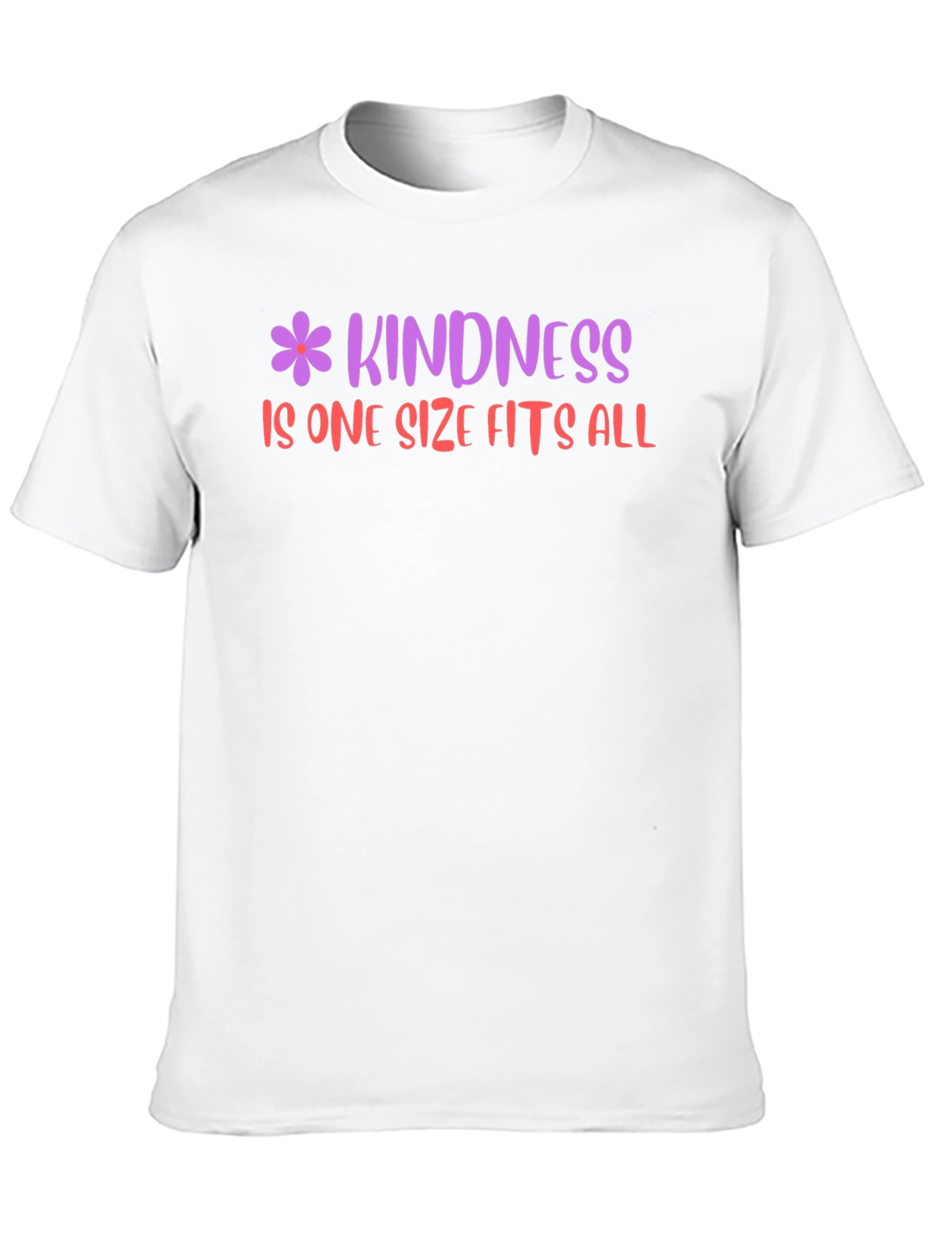 Kindness One Size Fits All Black T-Shirt