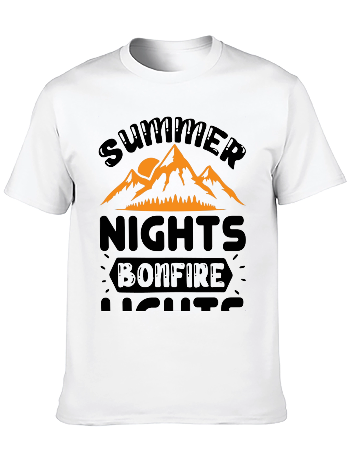 Summer Nights Bonfire Tee - Camping T-Shirt