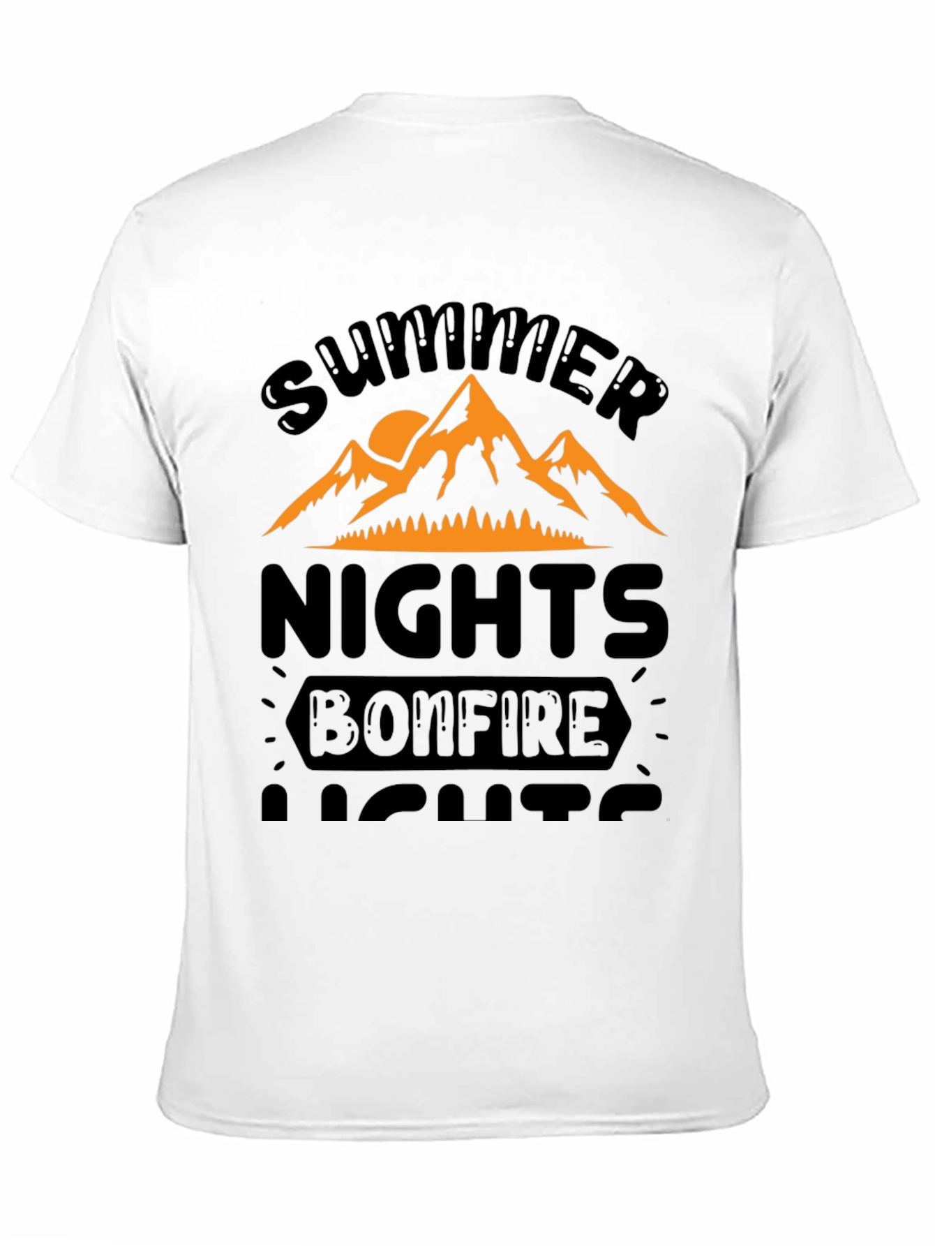 Summer Nights Bonfire Tee - Camping T-Shirt