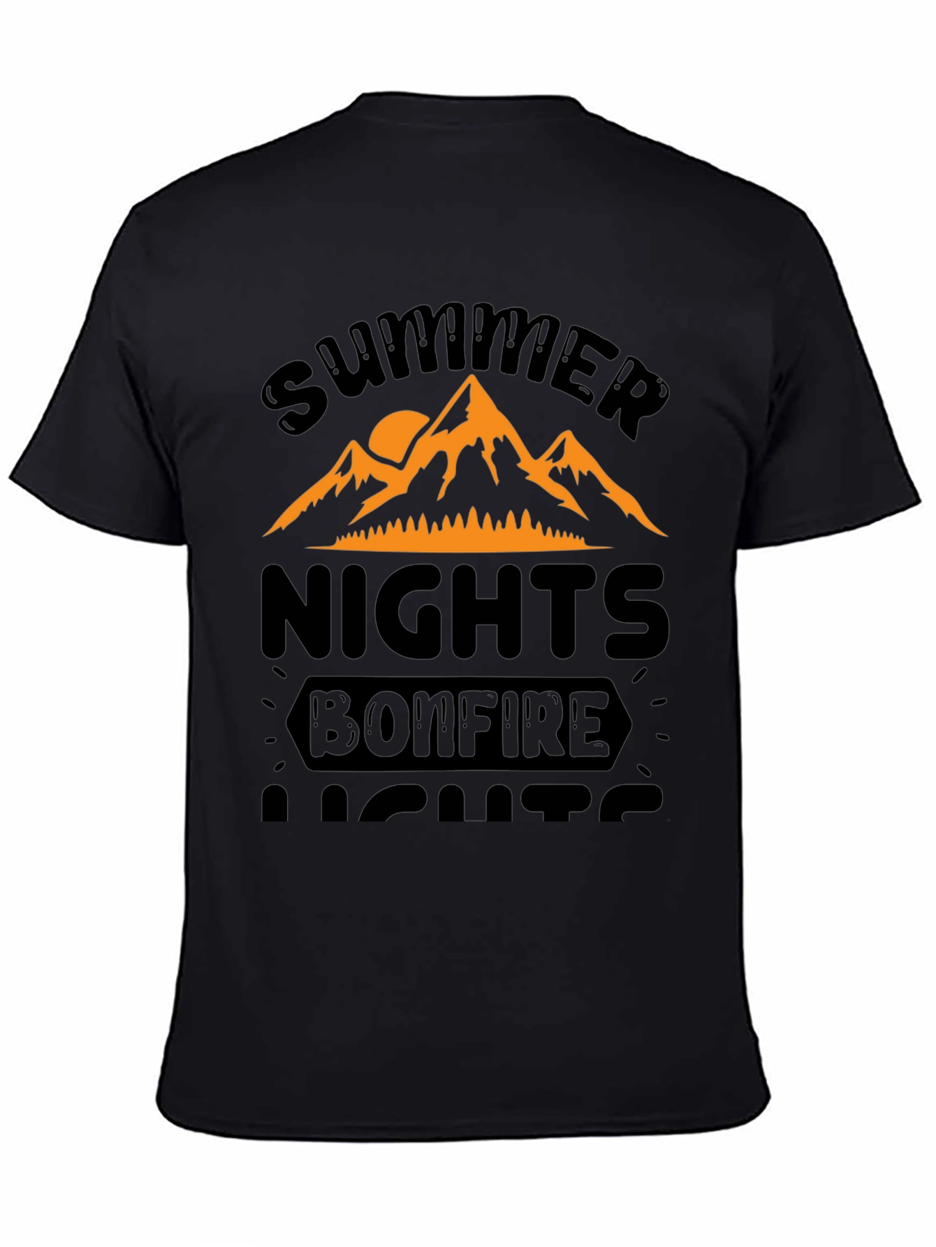 Summer Nights Bonfire Tee - Camping T-Shirt