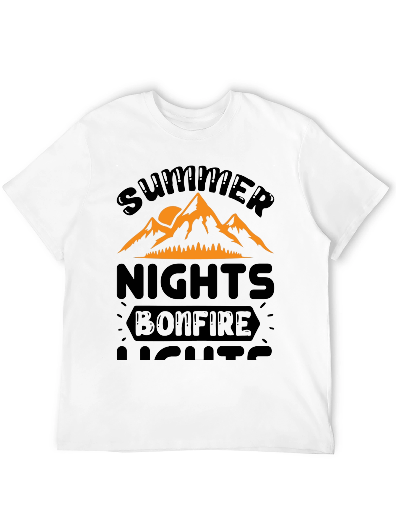 Summer Nights Bonfire Tee - Camping T-Shirt