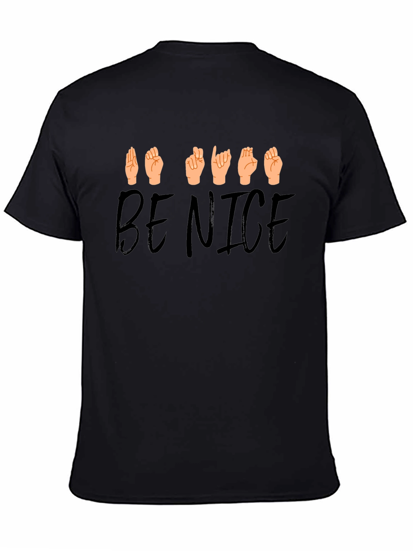 Be Nice Sign Language Graphic Tee