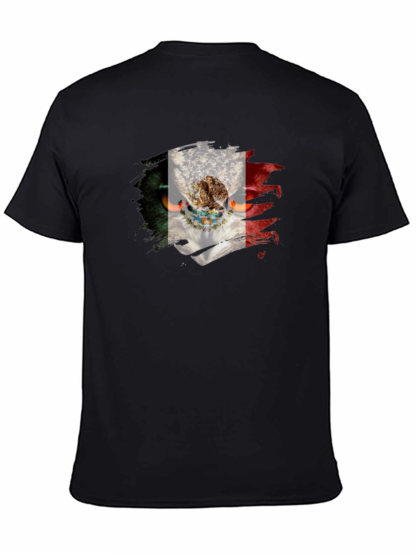 Mexico Flag Owl T-Shirt