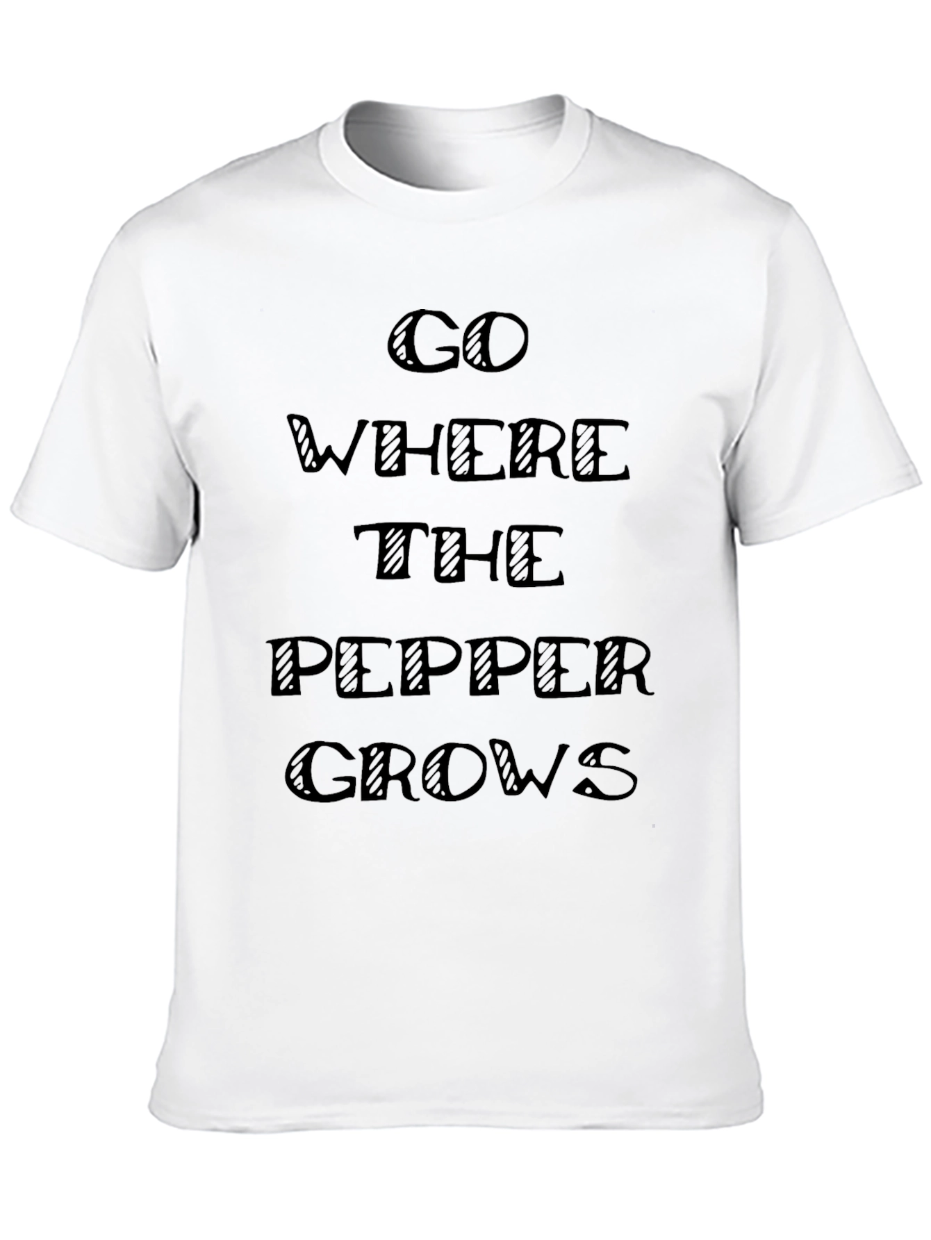 Go Where The Pepper Grows Graphic Tee