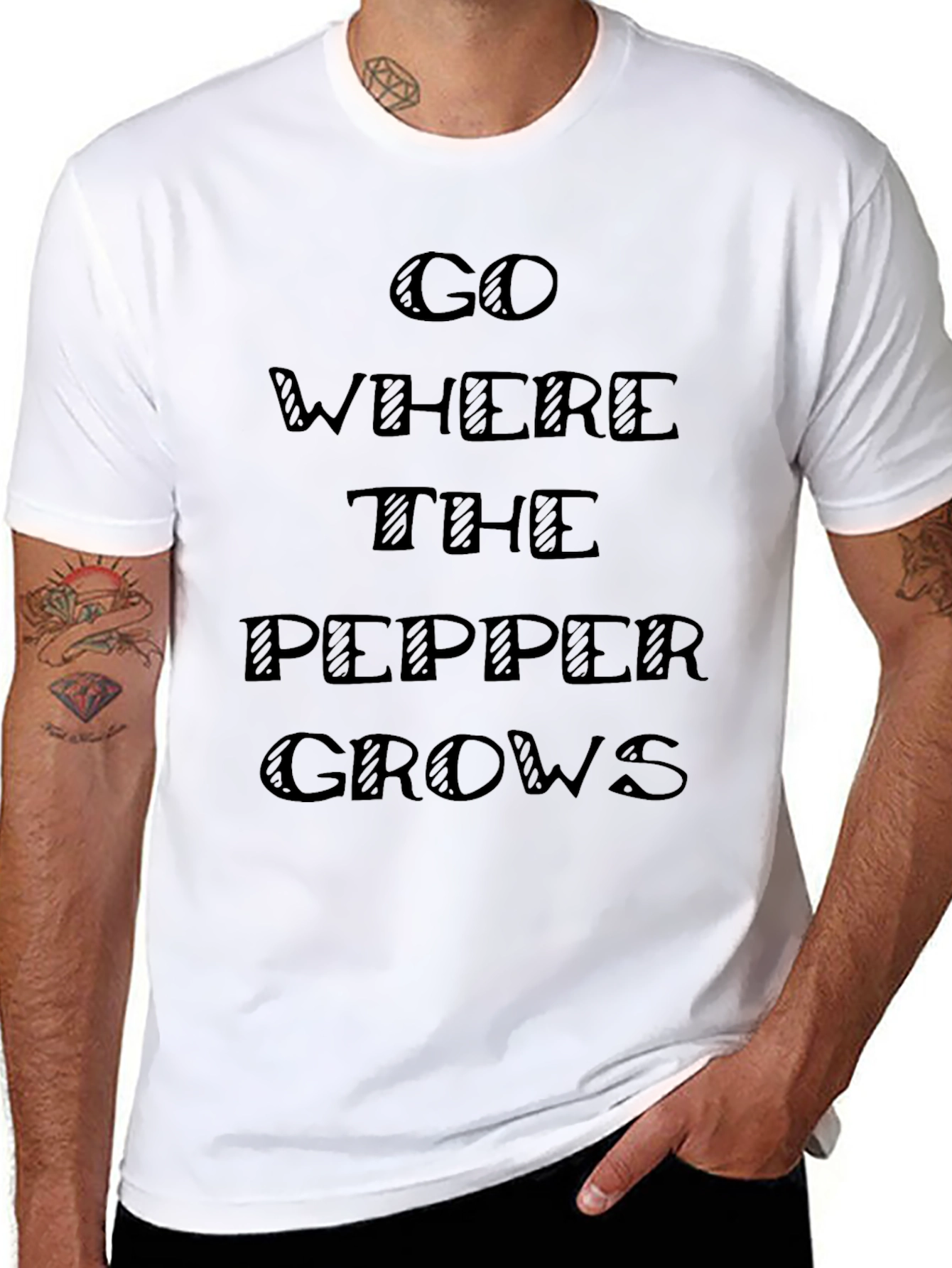 Go Where The Pepper Grows Graphic Tee
