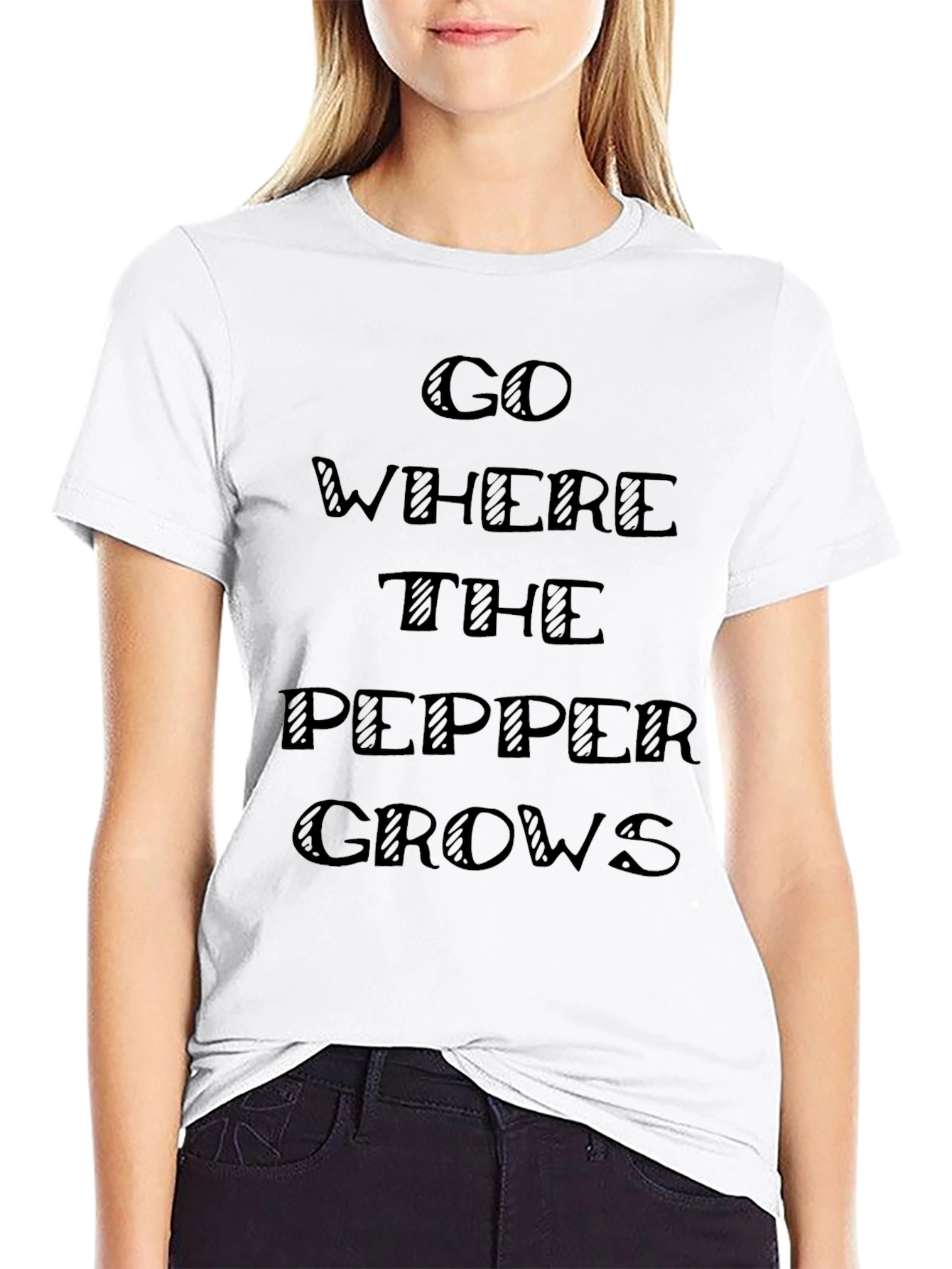 Go Where The Pepper Grows Graphic Tee