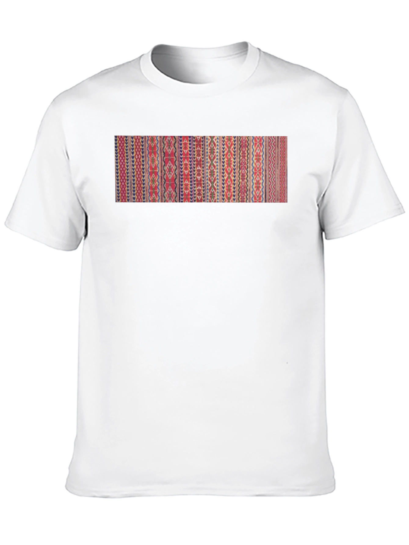 Patterned T-Shirt - Unique Ethnic Design