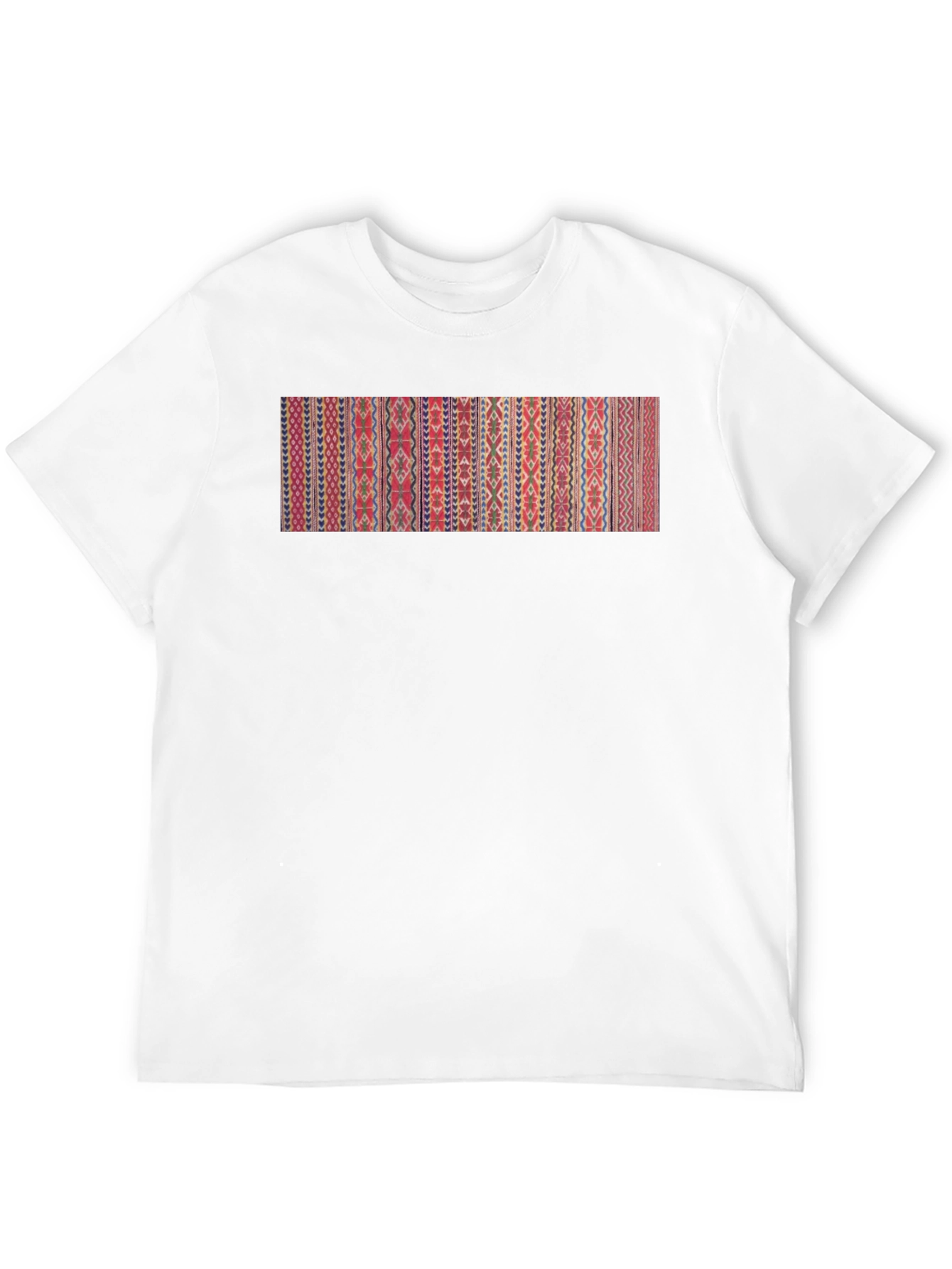 Patterned T-Shirt - Unique Ethnic Design
