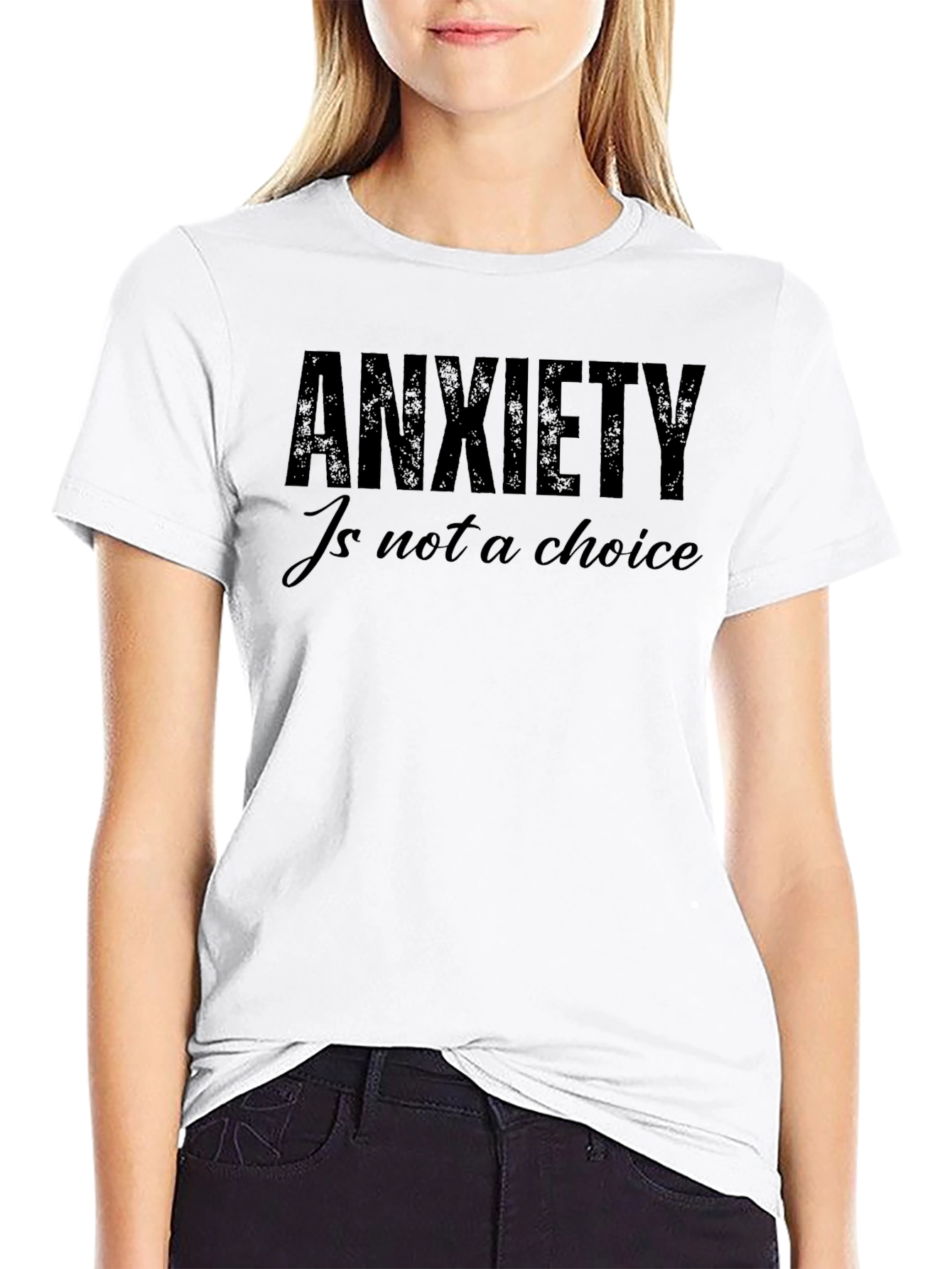 Anxiety Awareness Graphic T-Shirt