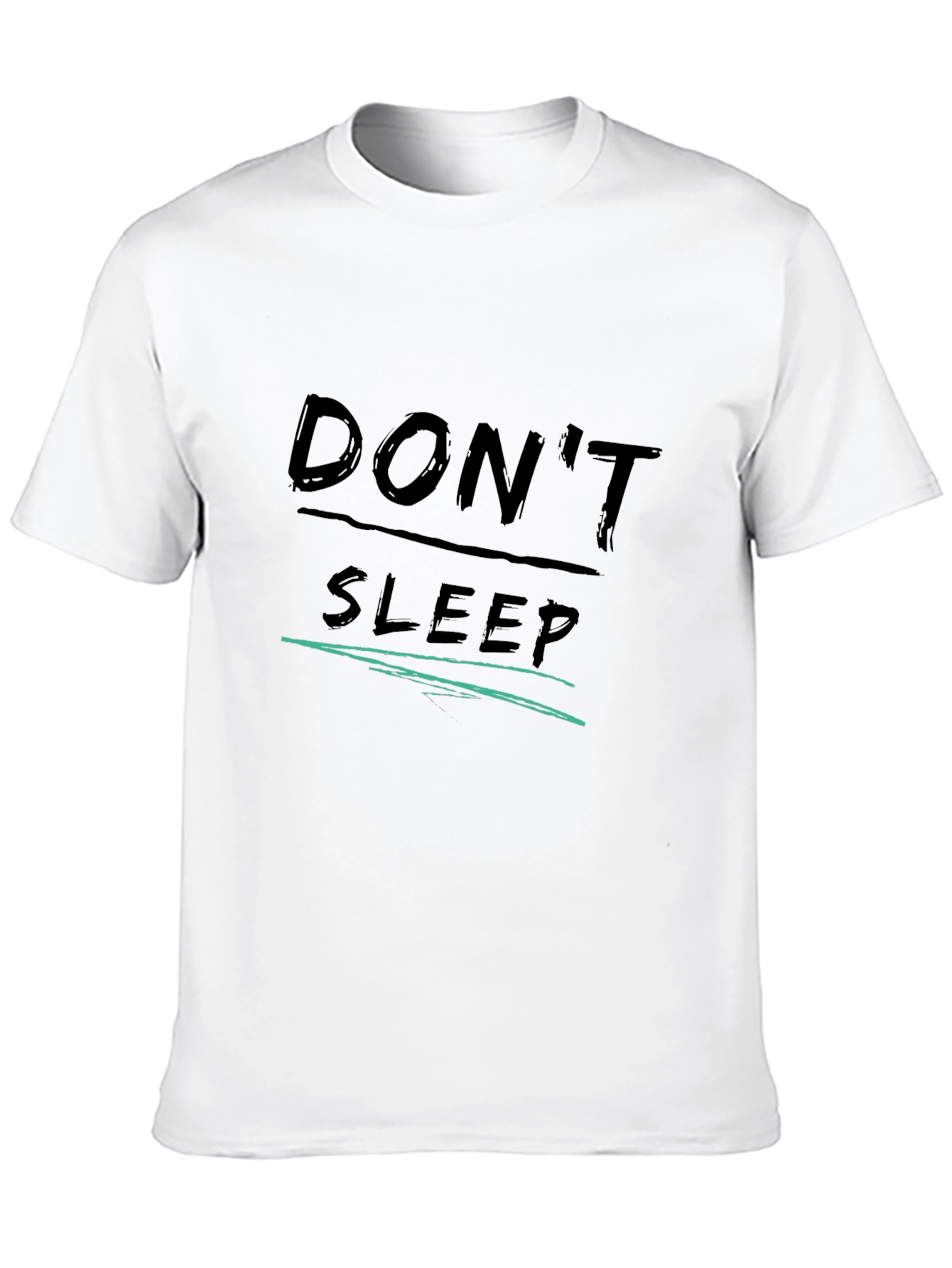 Dont Sleep Graphic Tee - Black