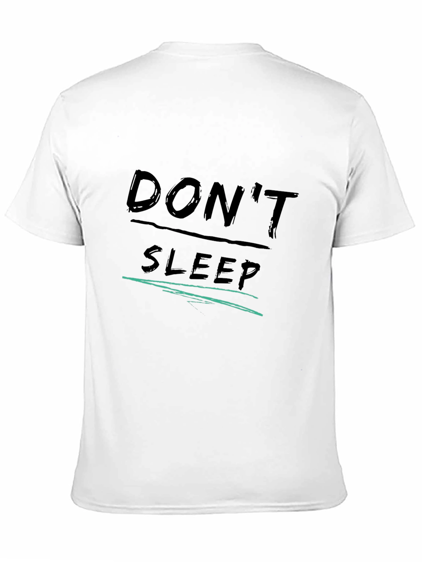 Dont Sleep Graphic Tee - Black