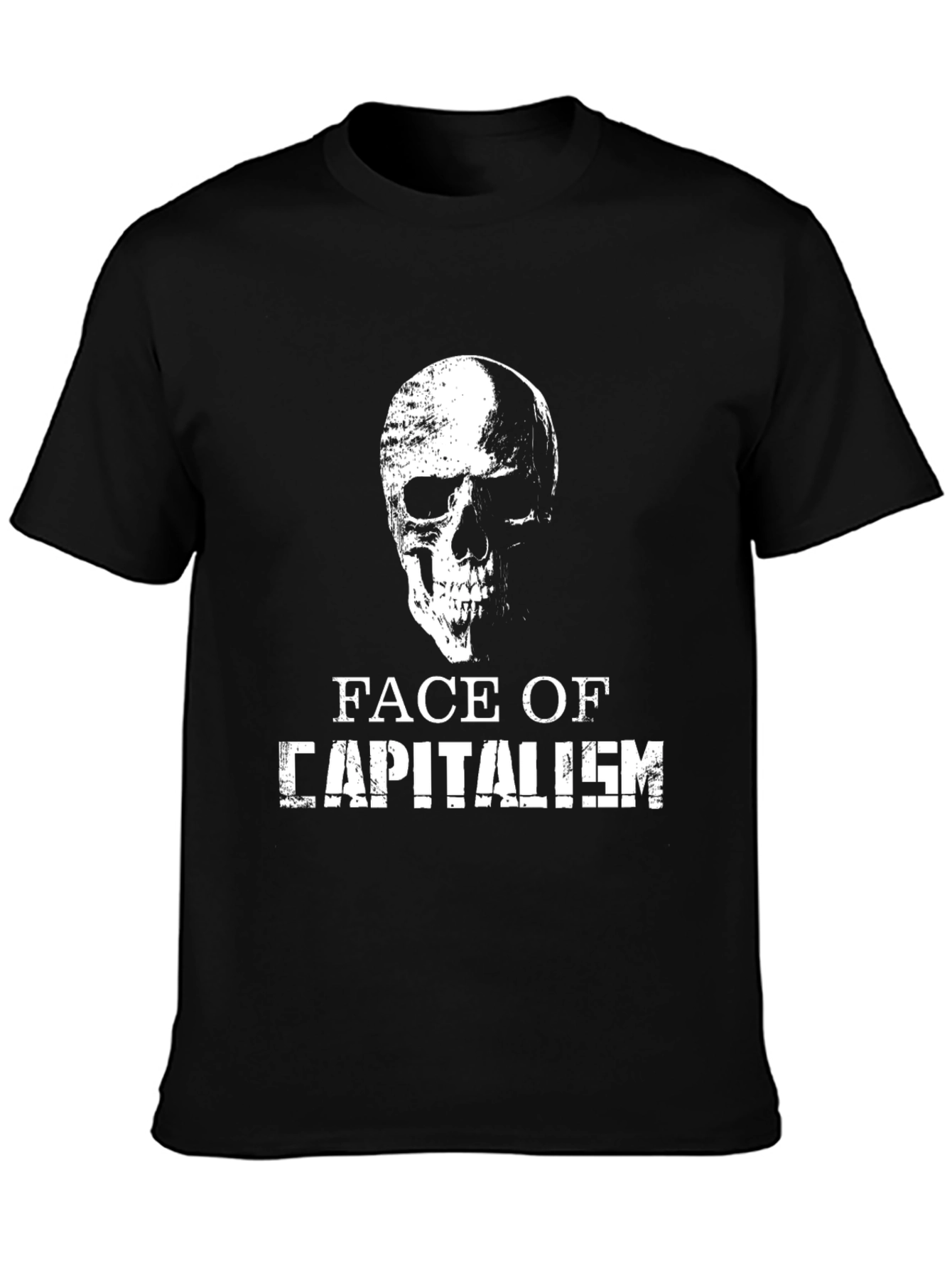 Face of Capitalism Graphic T-Shirt