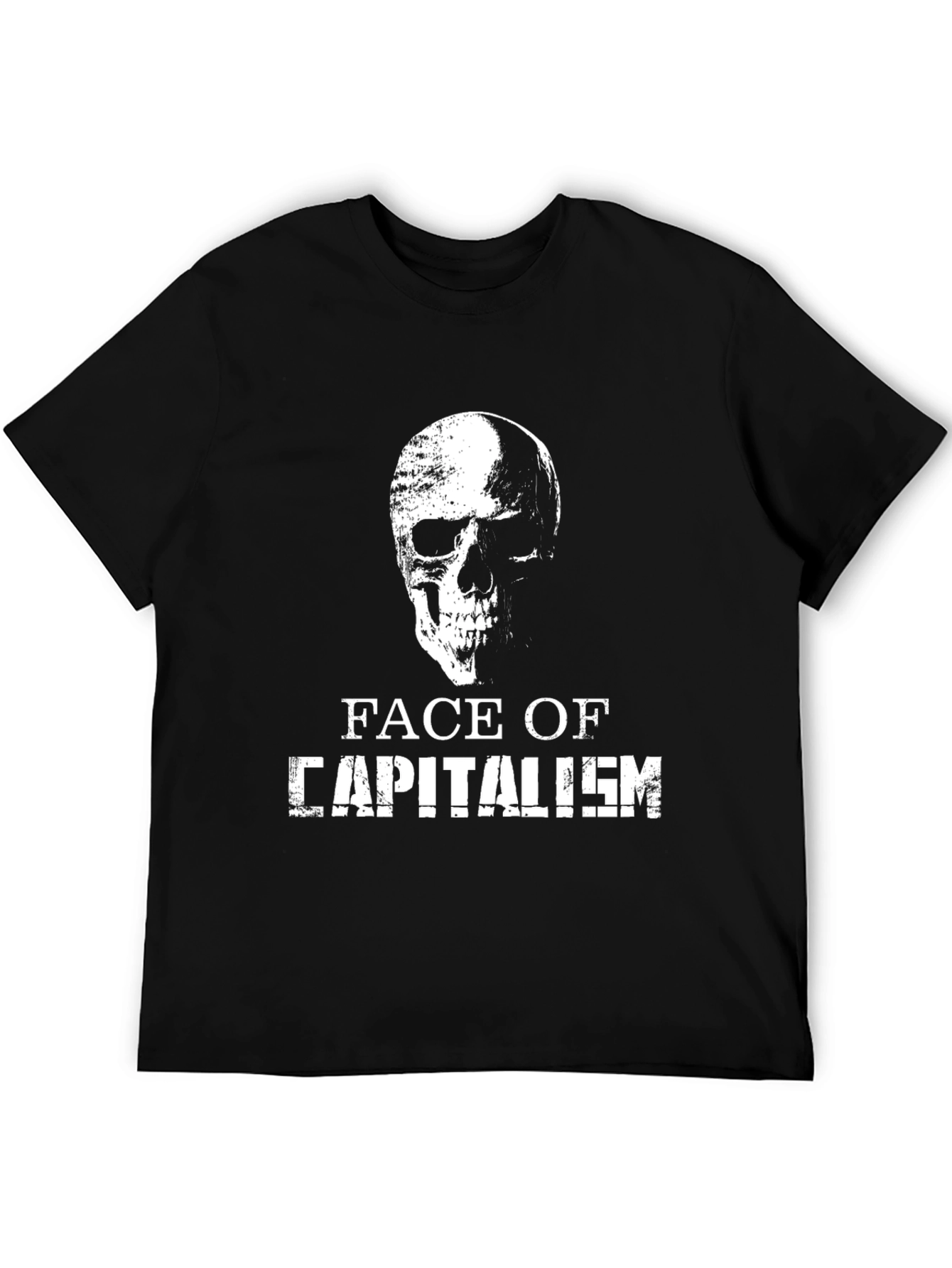 Face of Capitalism Graphic T-Shirt