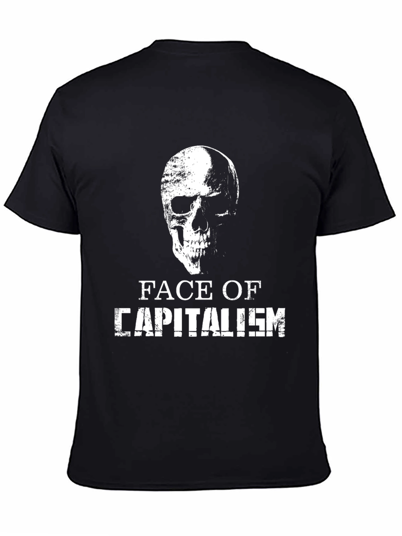 Face of Capitalism Graphic T-Shirt