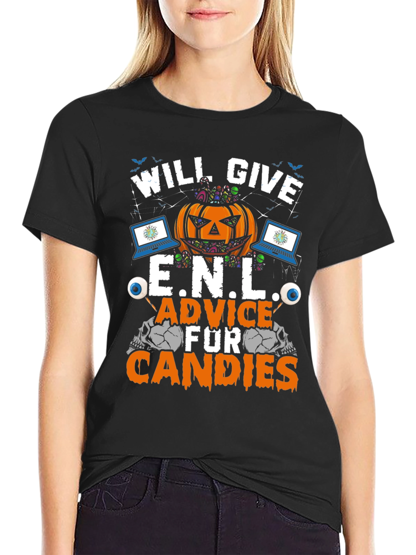 Will Give ENL Advice For Candies Halloween T-Shirt
